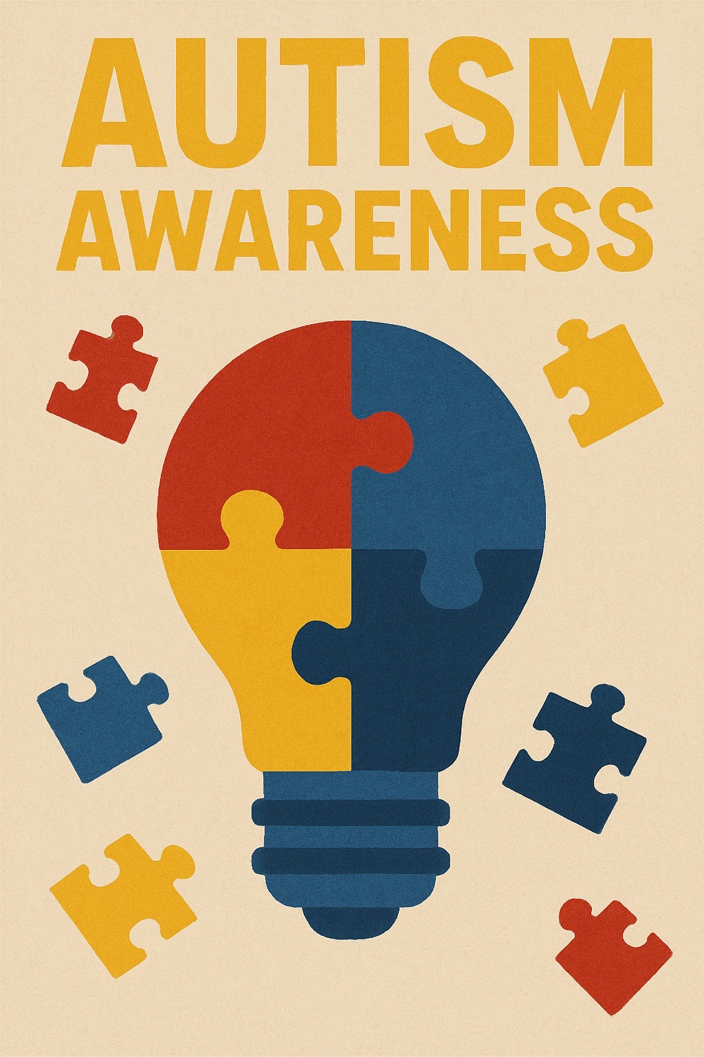Autismus Awareness Poster